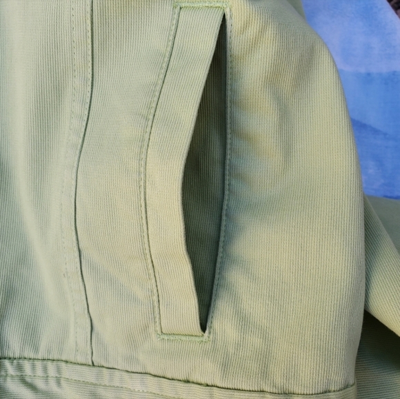 Charter Club Fine Corduroy Mint Green Light Jacket Blazer Sz Petite Sz 2-4 - Picture 7 of 12